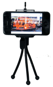 smartphone video - mini tripod