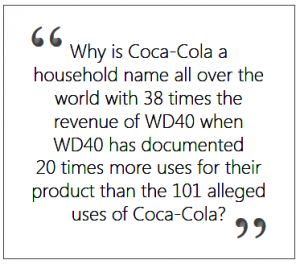 Coca_Cola vs. WD40